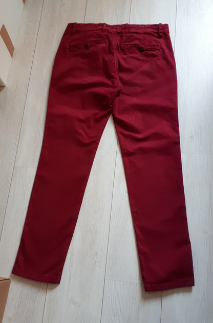 PANTALON BORDEAUX