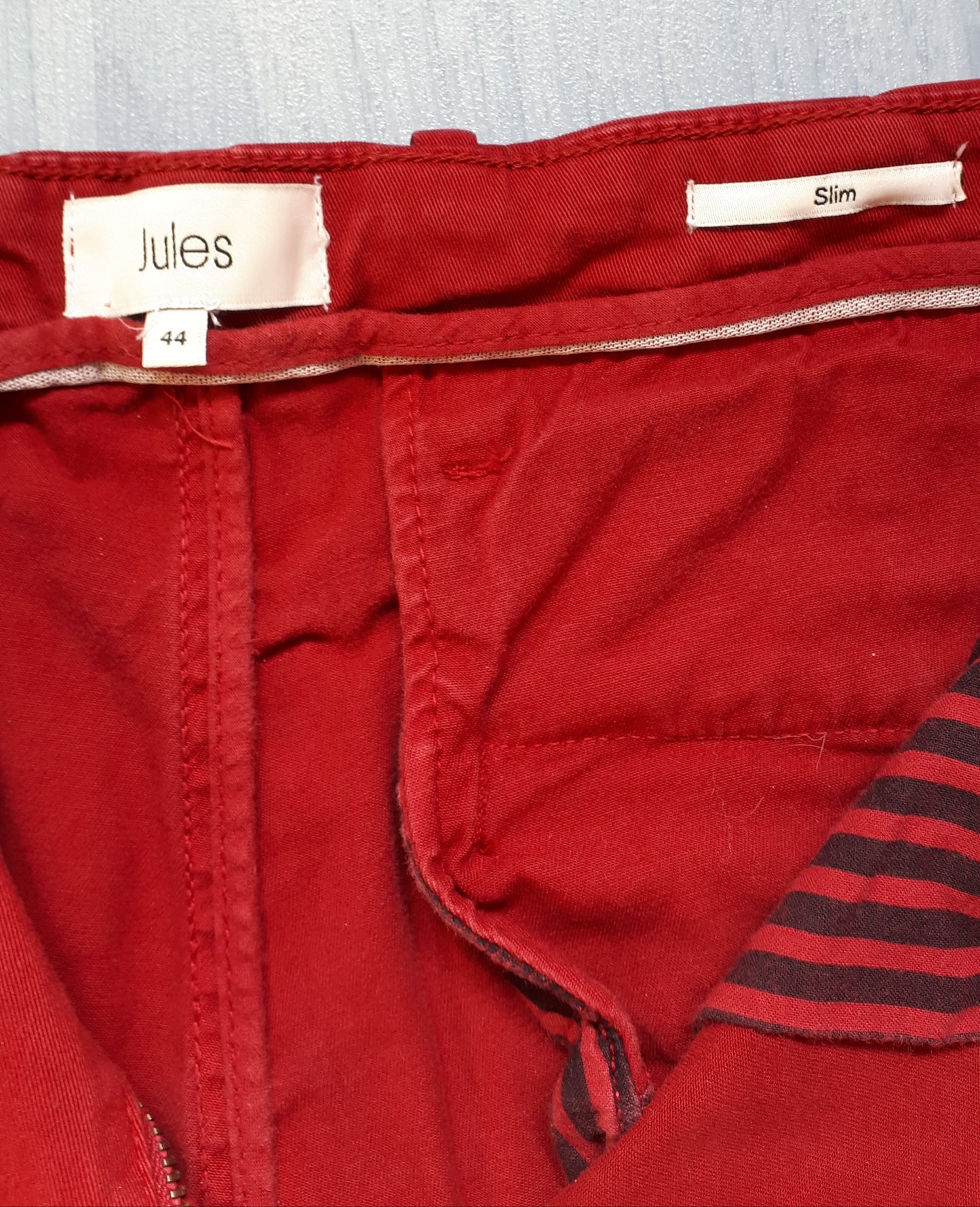 PANTALON BORDEAUX