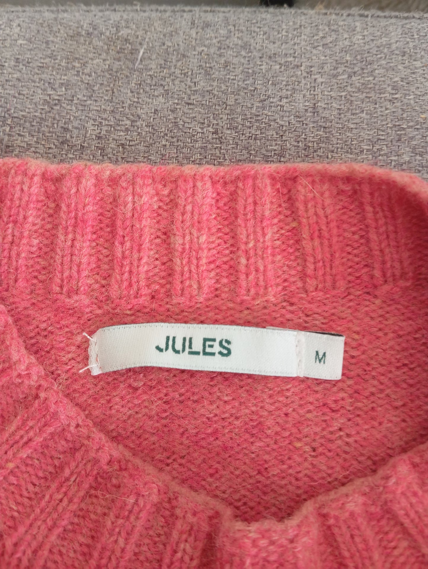 Pull sans couture col rond en laine