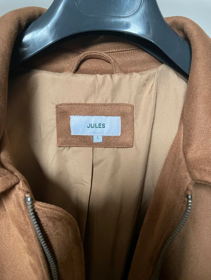 Veste en velours marron, neuve, jamais portée.