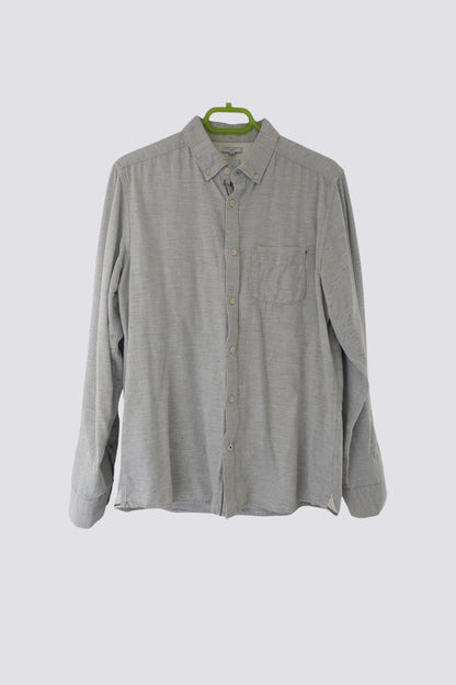 Chemise slim en twill