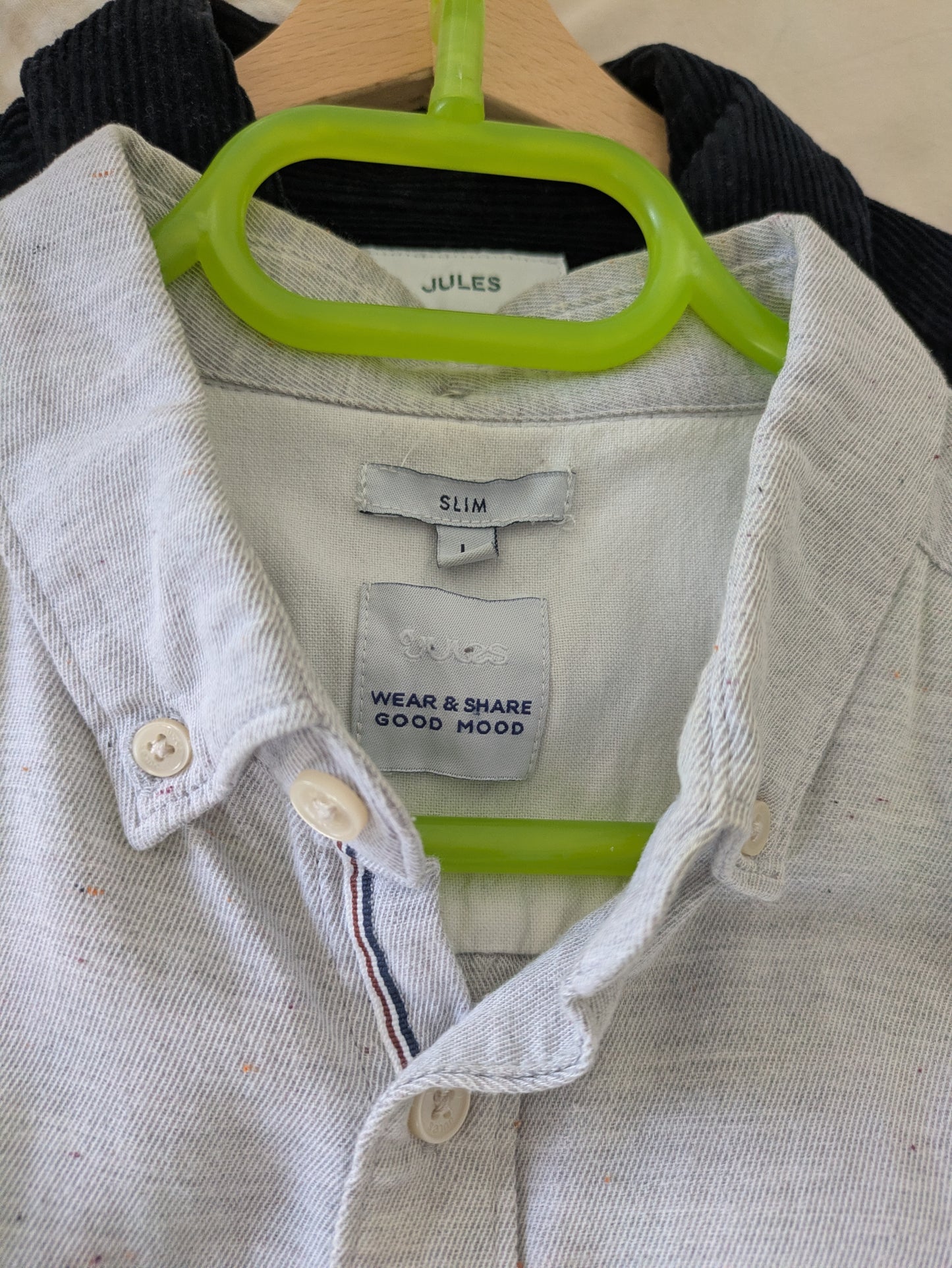 Chemise slim en twill