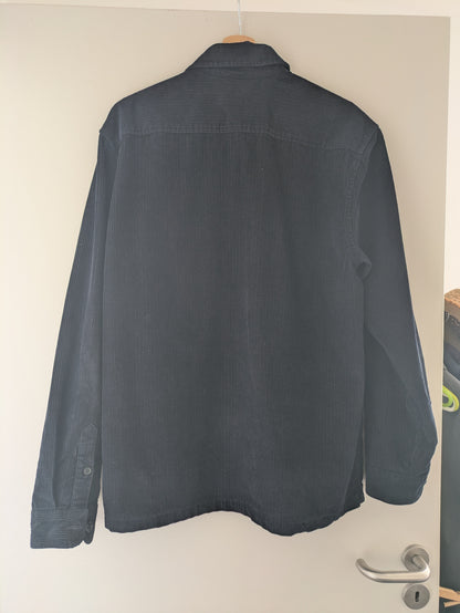 Surchemise unie en velours