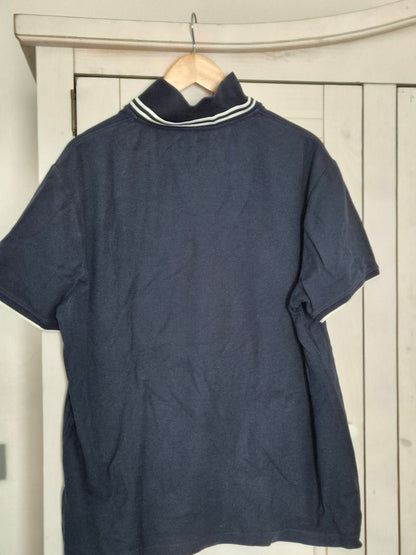 Polo manches courtes piqué brodé poitrine