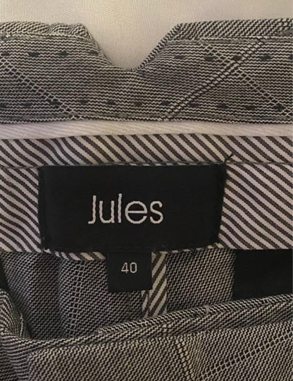 Pantalon Chino à Carreaux Jules - Gris - Taille 40