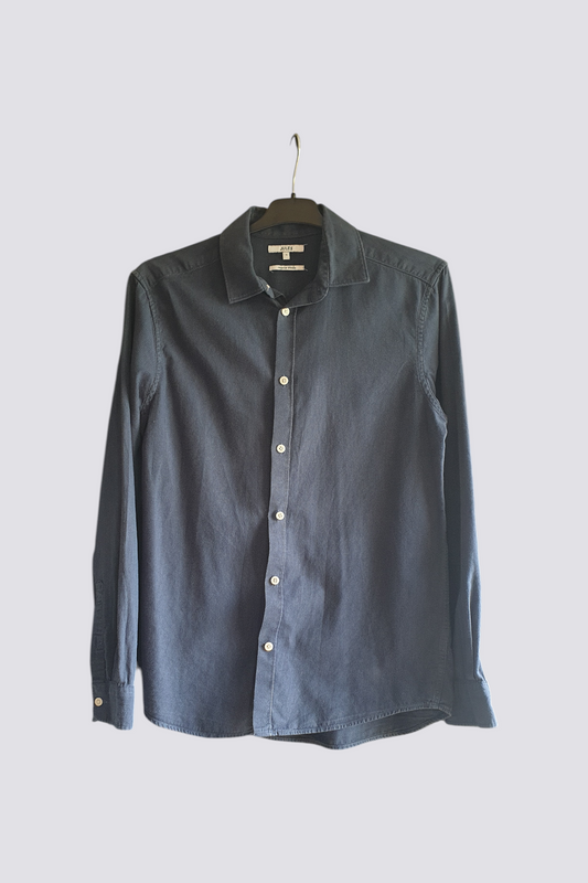 Chemise bleue taille S