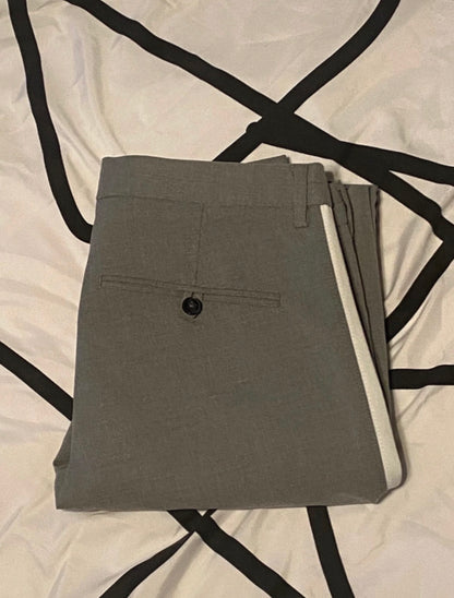 Chino Slim bande coté