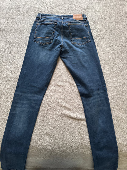 Jean Skinny 4L délavé