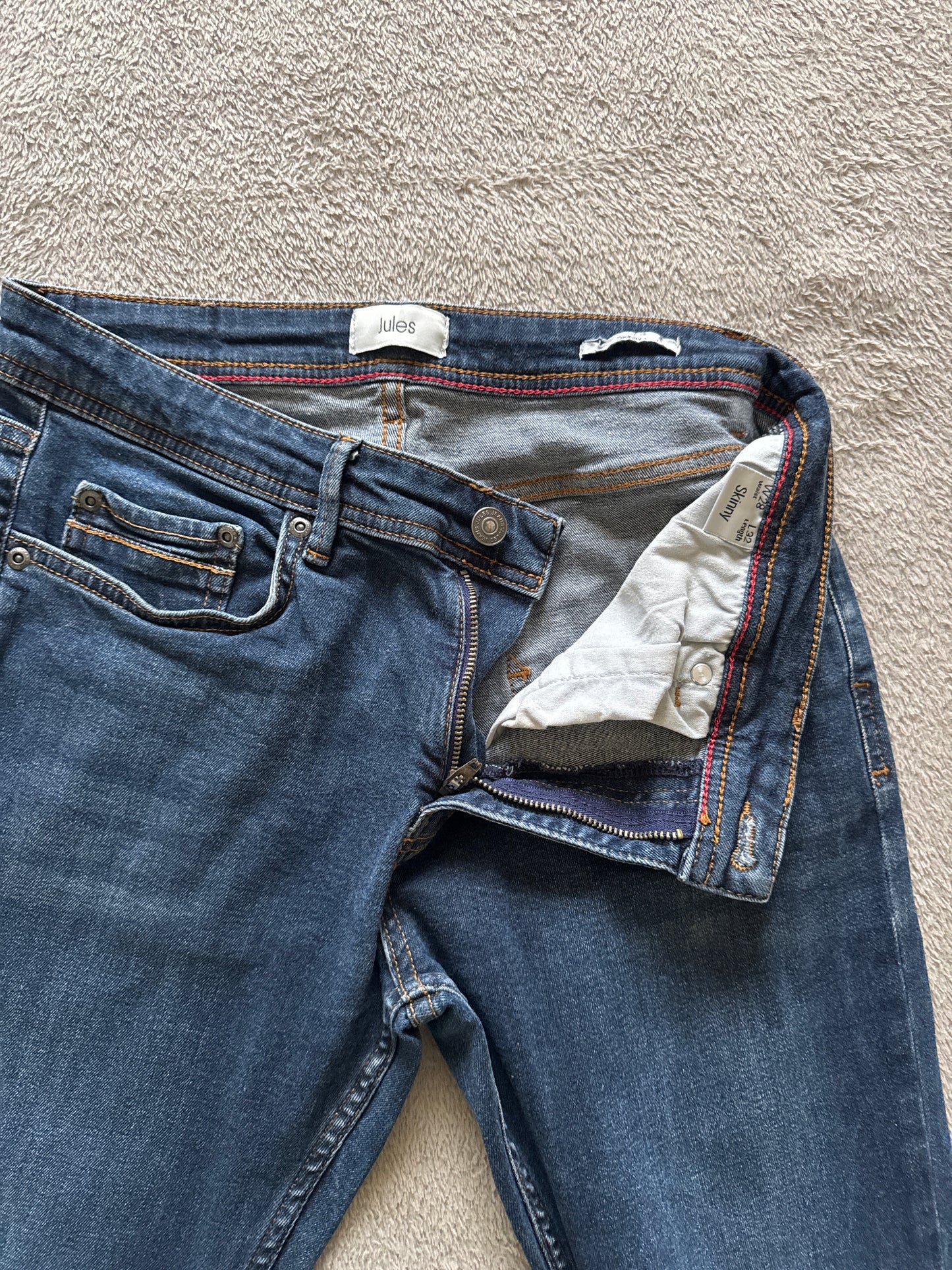 Jean Skinny 4L délavé