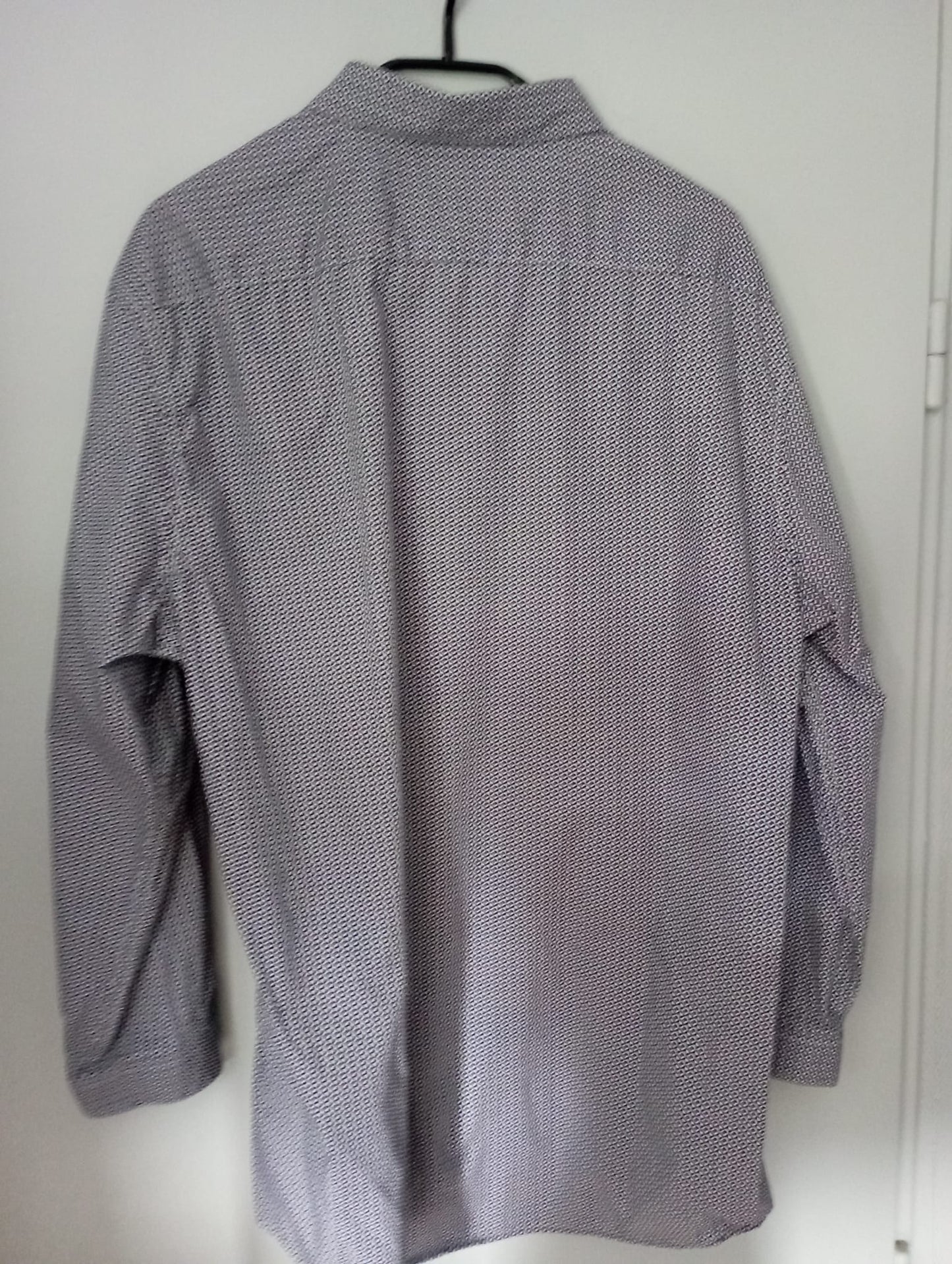 Chemise manches longues à motif