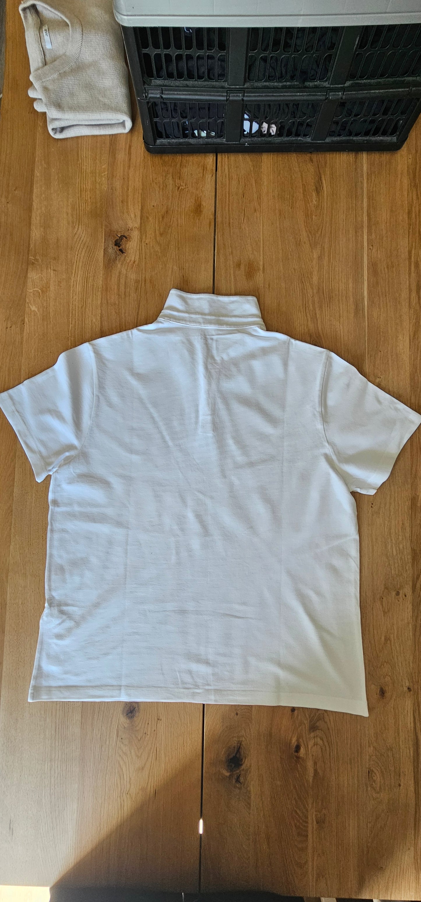Polo blanc straight