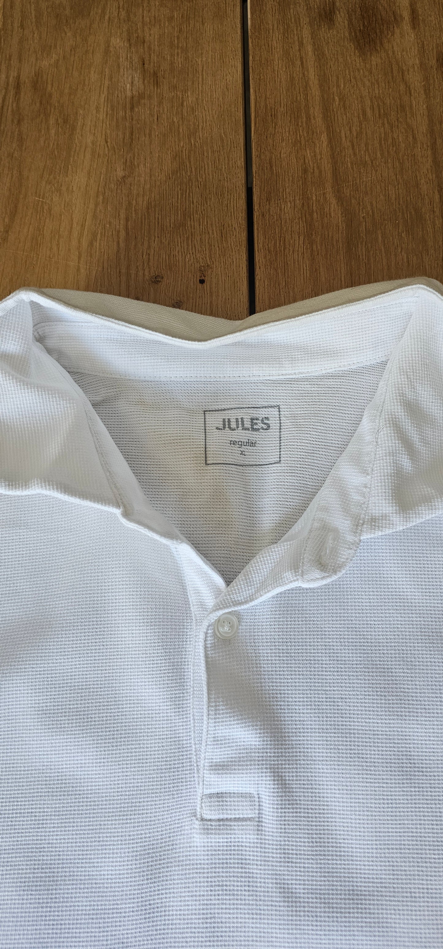 Polo blanc straight