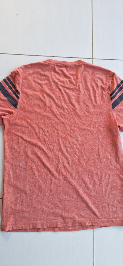 T-shirt rayures contrastées