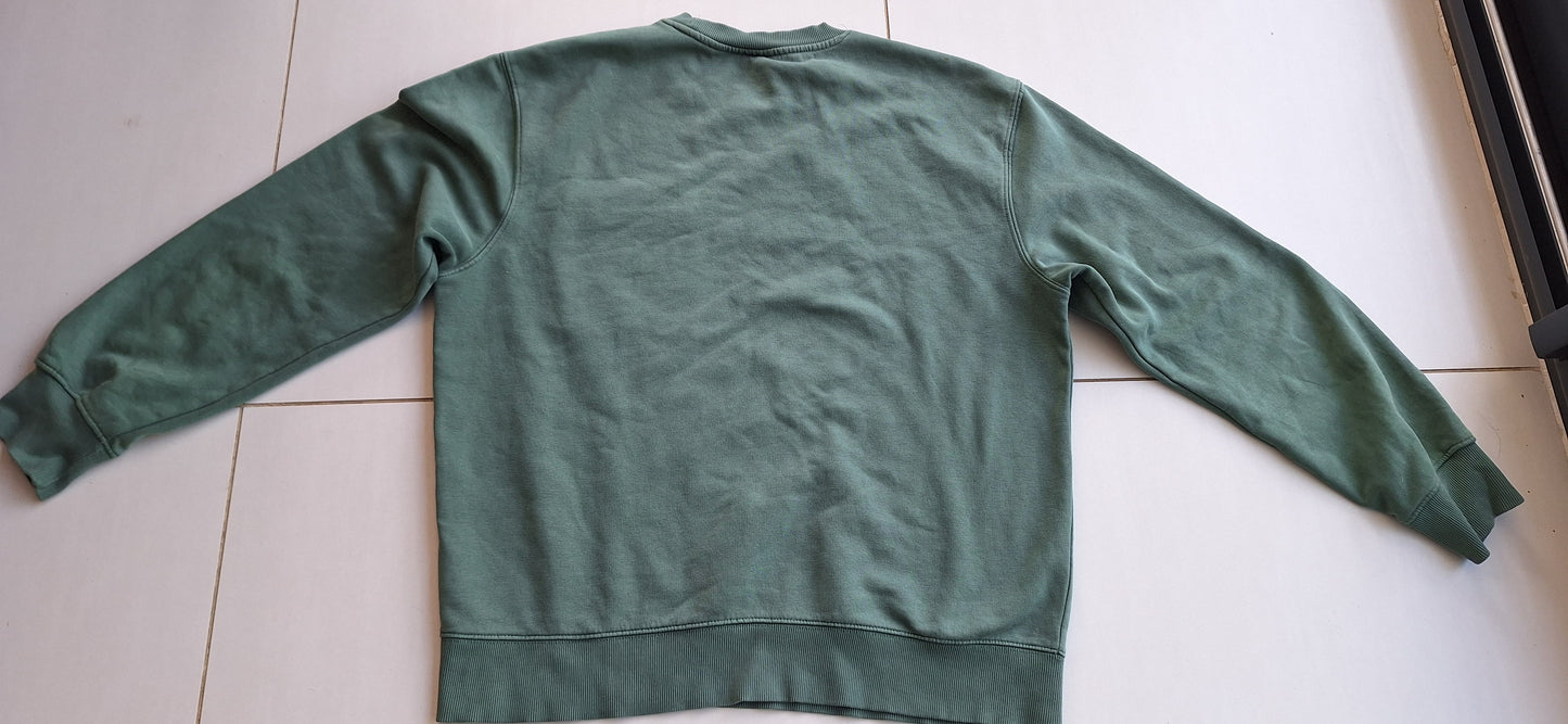 Sweat col rond poche poitrine