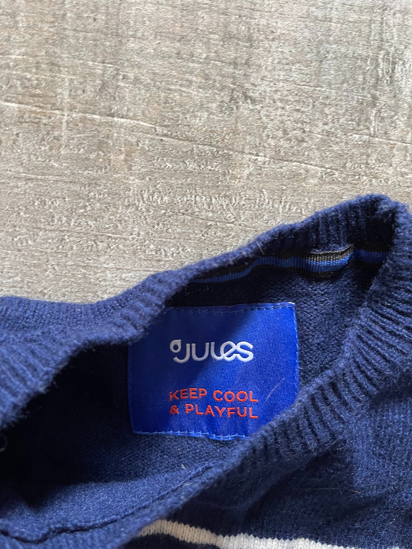 Pull rayé