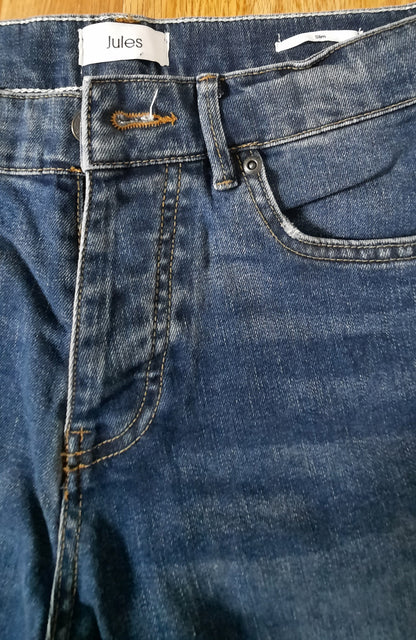 Jean Slim 4L délavé