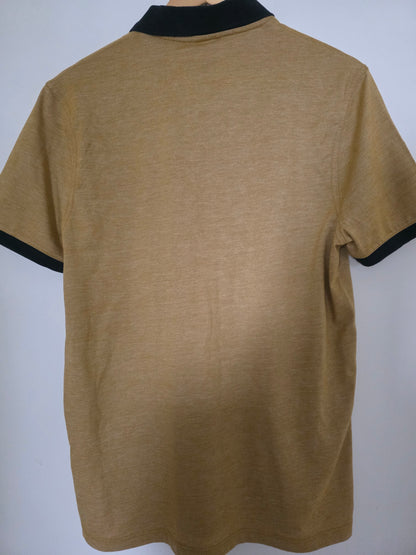 Polo micro rayé avec poche
