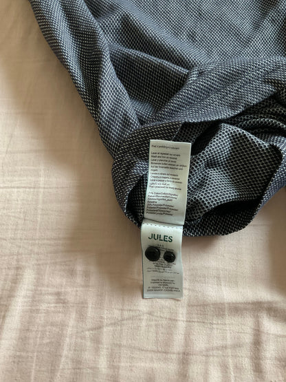Polo manches courtes bubble col contrasté twill
