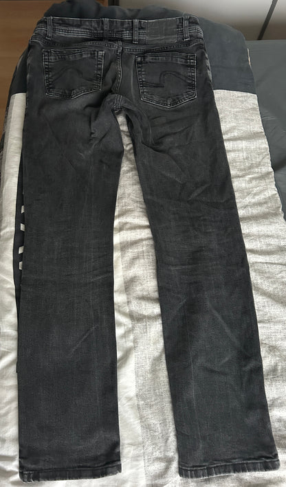 Jean straight 4 longueurs en coton recyclé