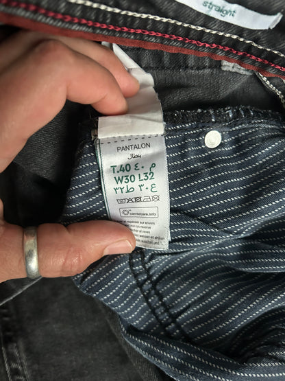 Jean straight 4 longueurs en coton recyclé