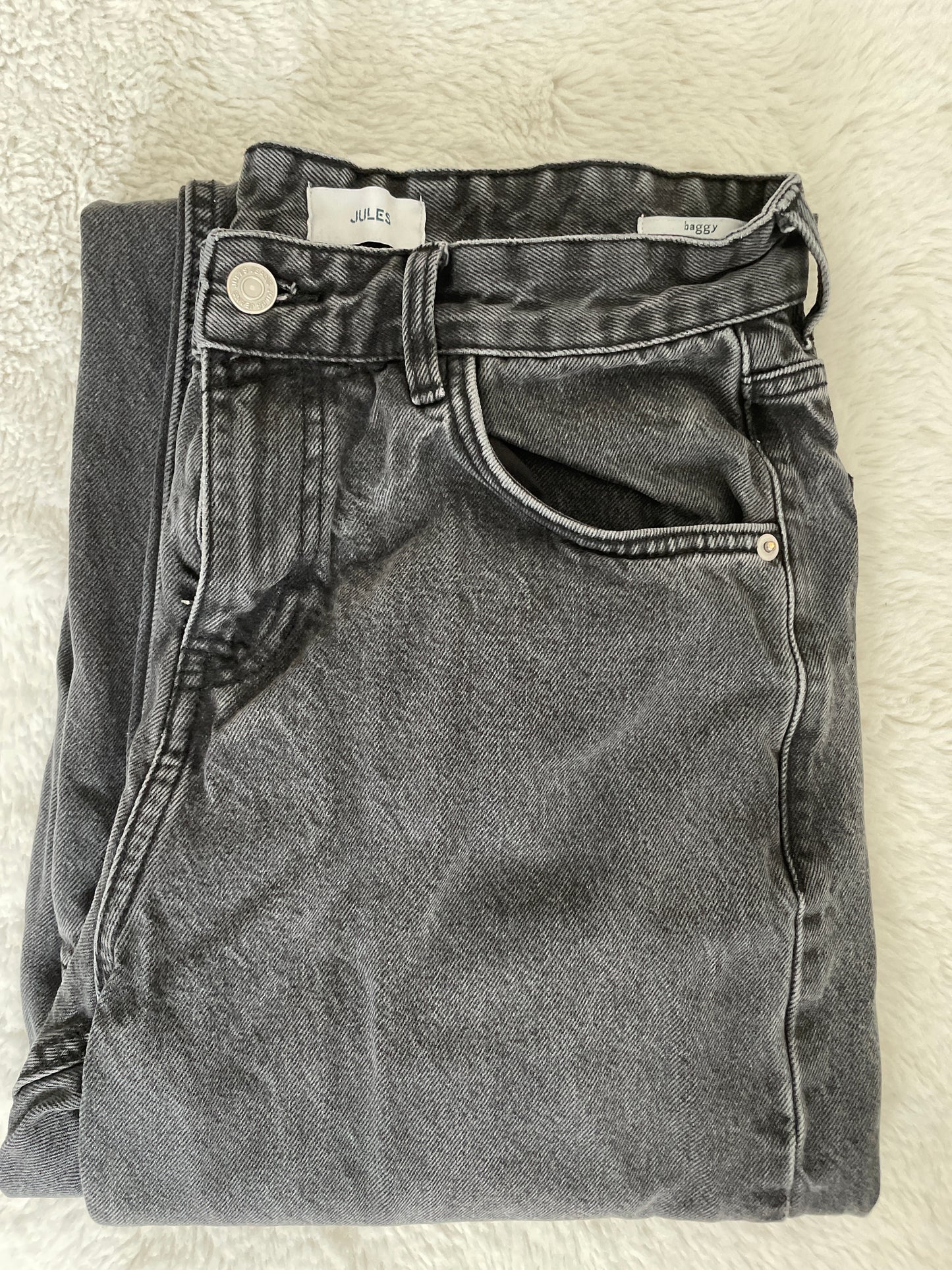 Jean baggy noir