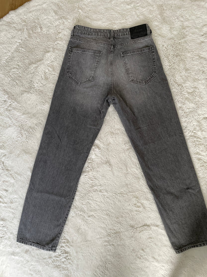 Jean loose gris