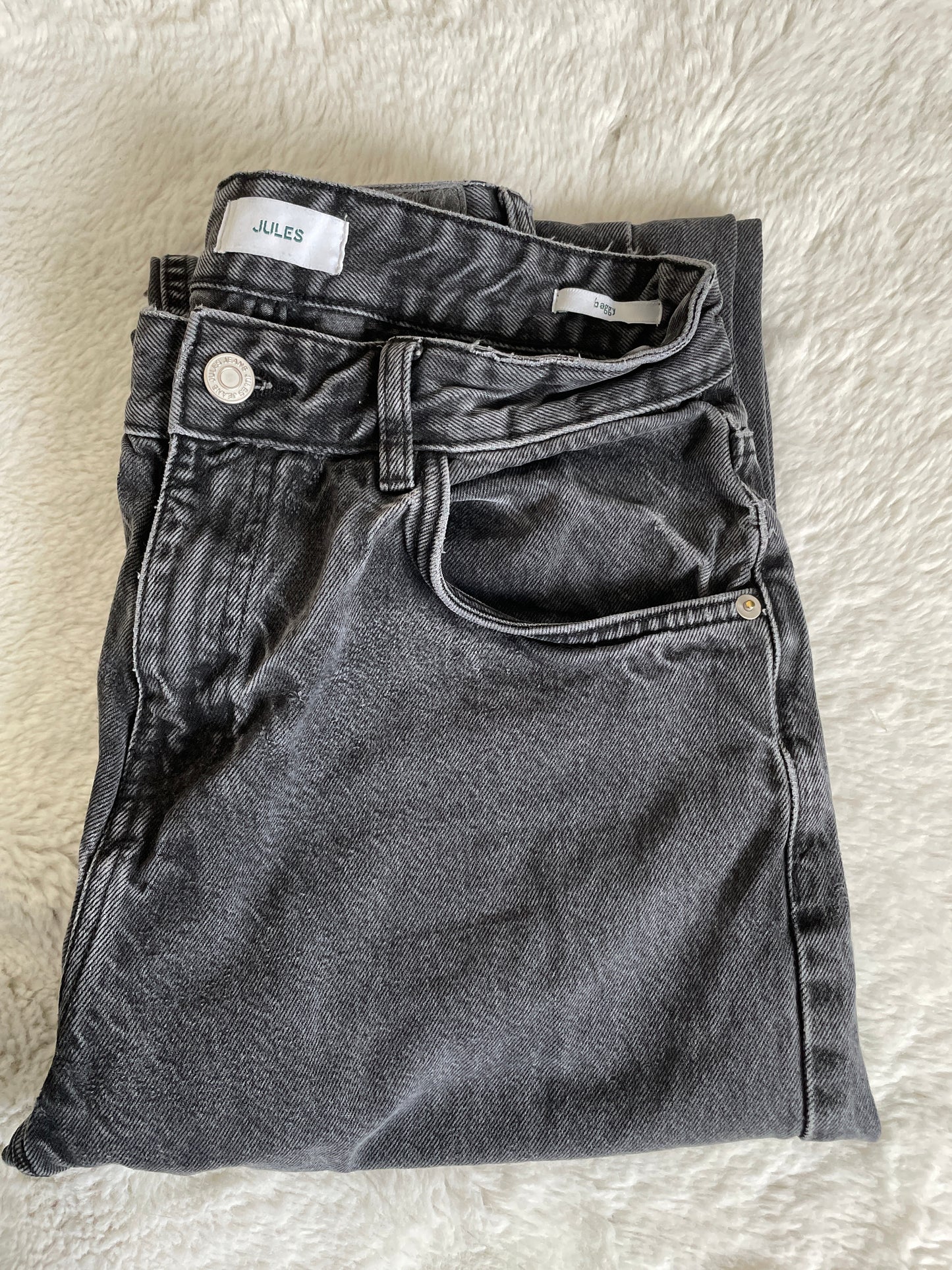 Jean baggy noir