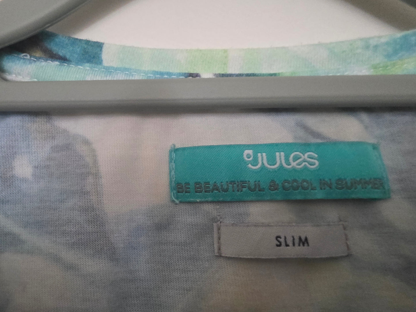 Tee shirt imprimé maxi feuilles tropical