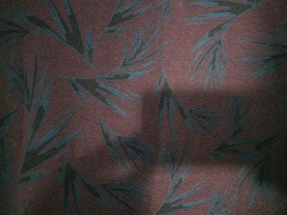 Polo manche courte imprimé feuilles