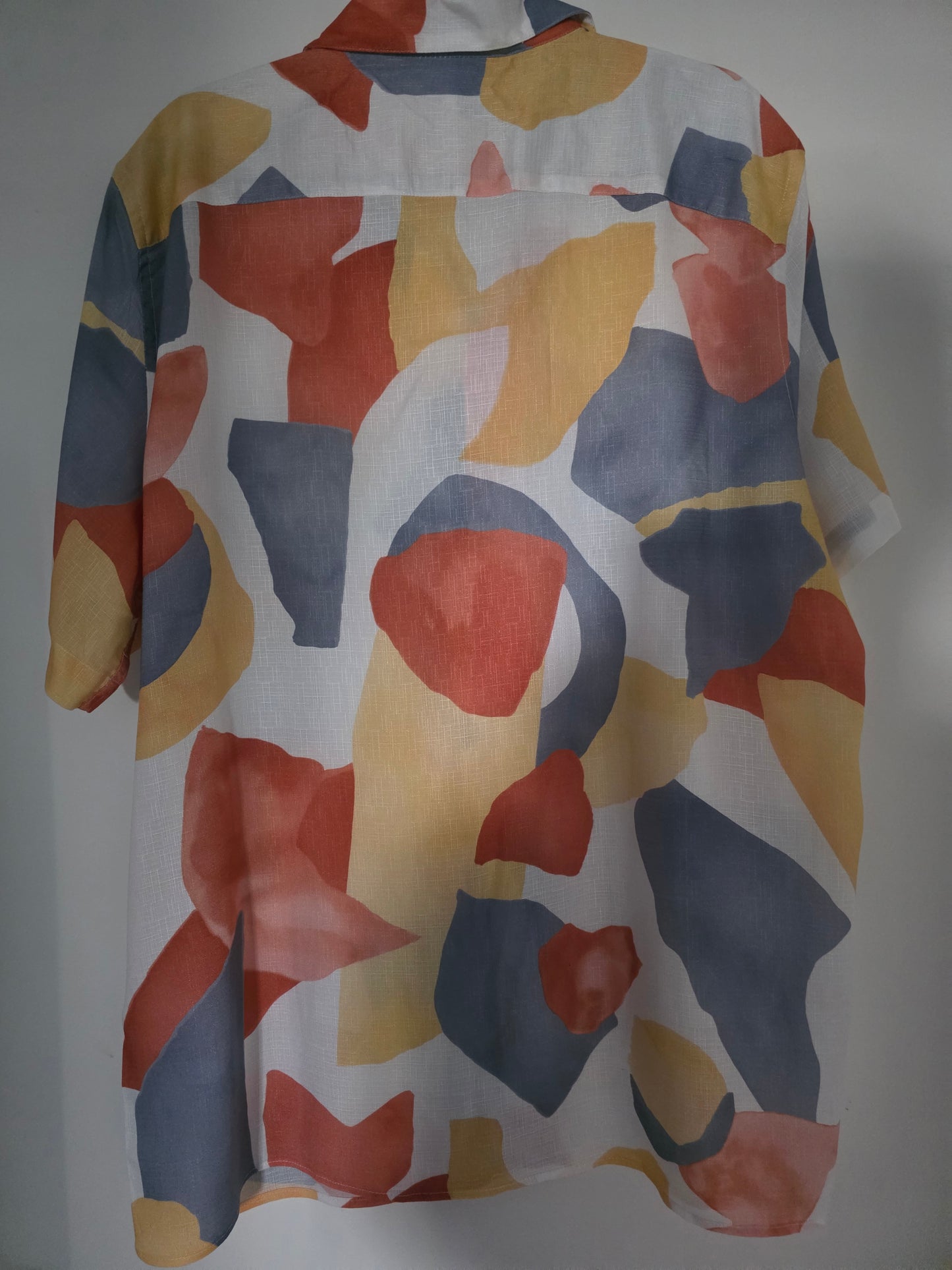 Chemisette regular imprimé en viscose