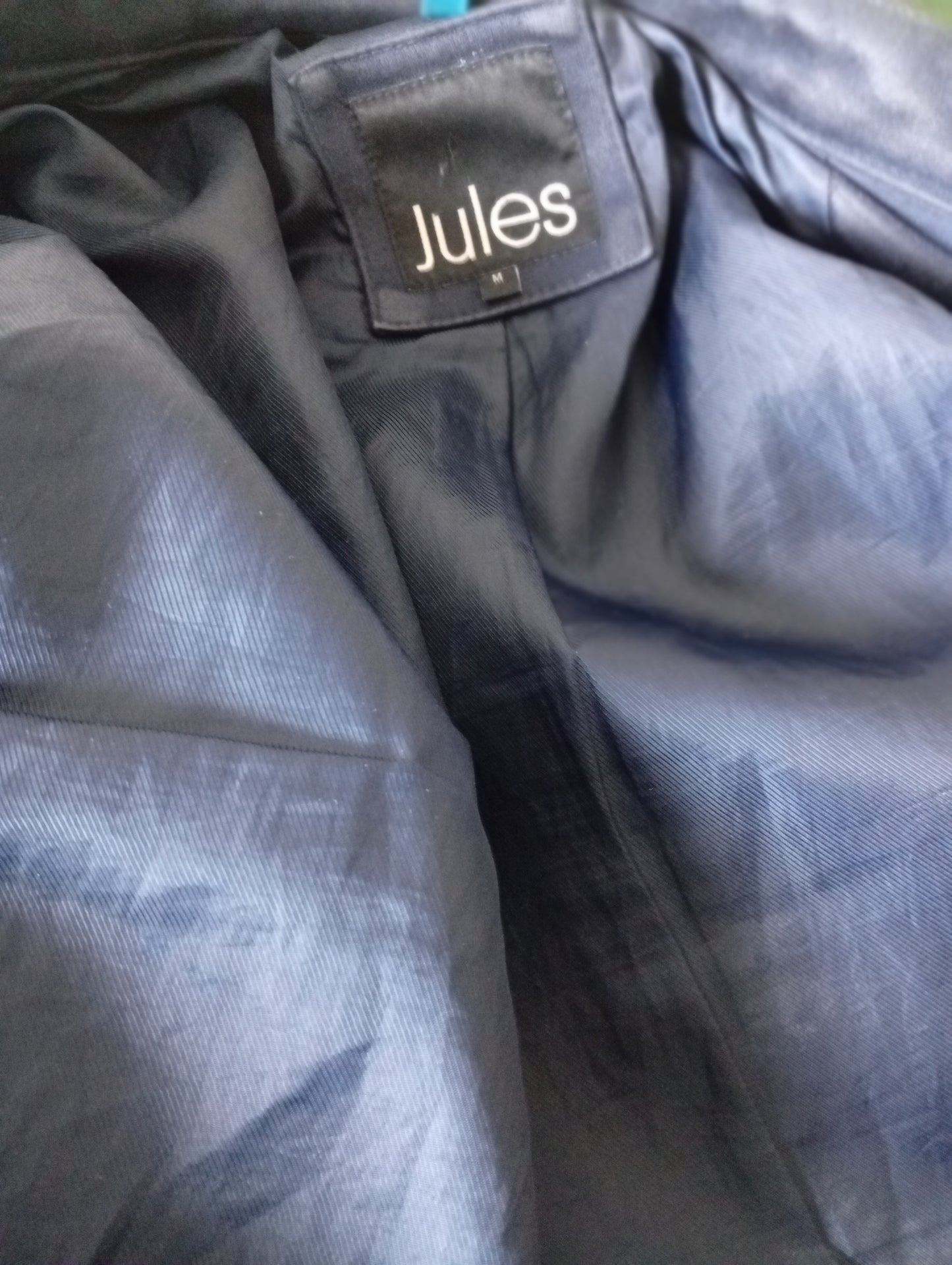 Blouson col montant type biker