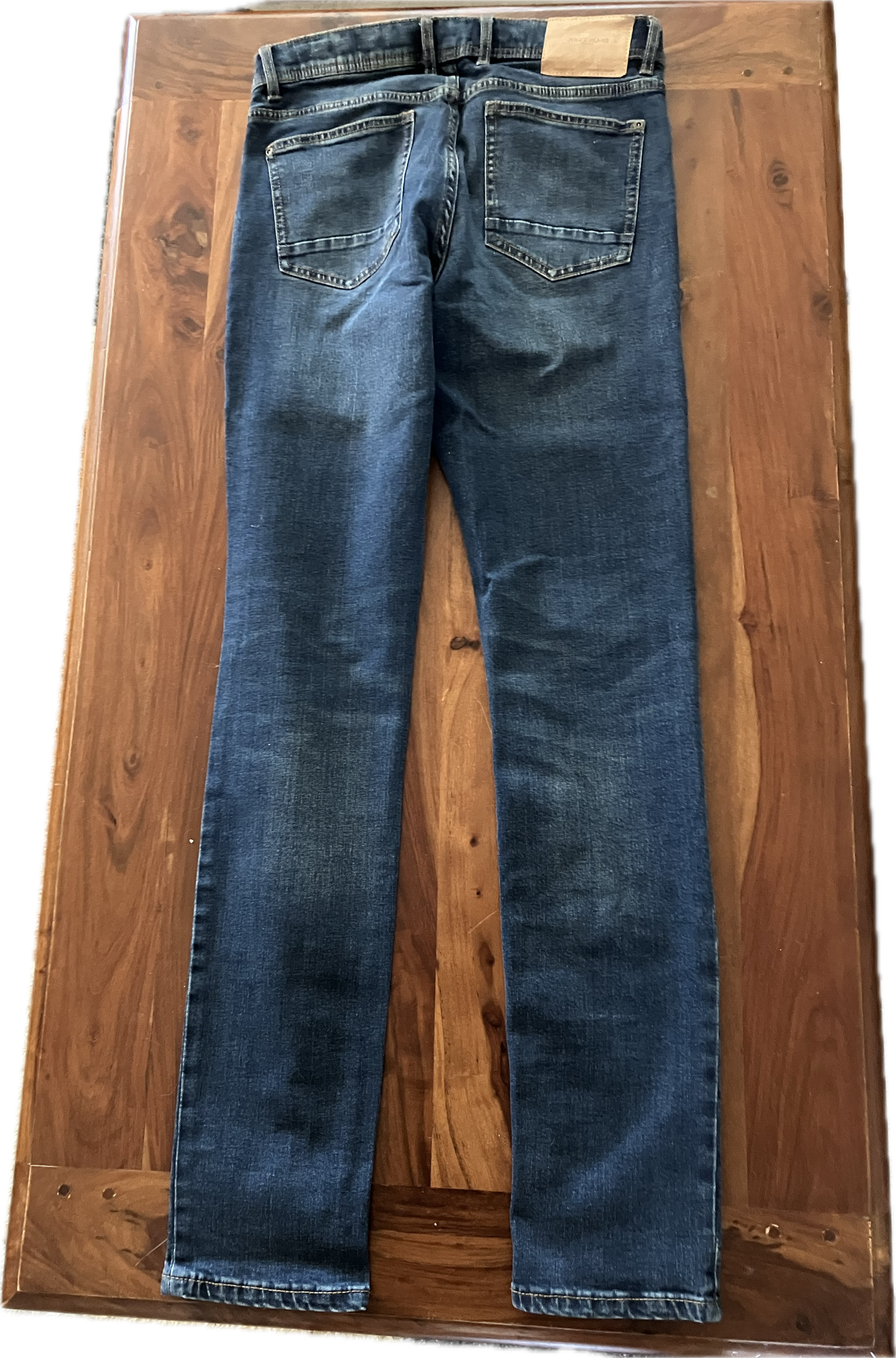 Jean straight bleu foncé