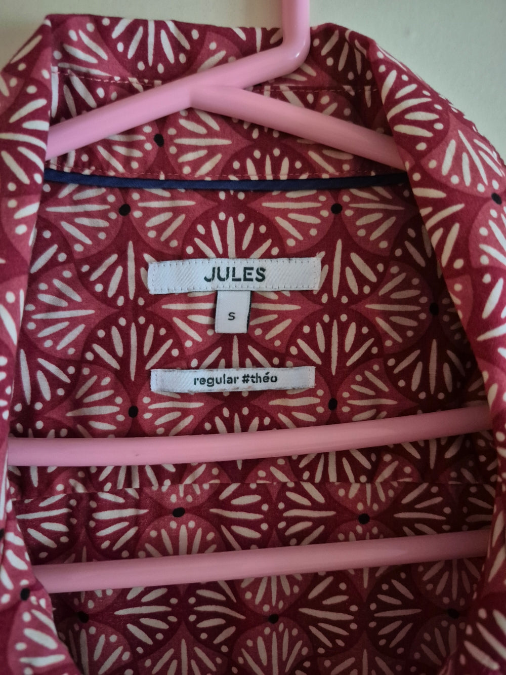 Chemise regular hawaïenne imprimé coton
