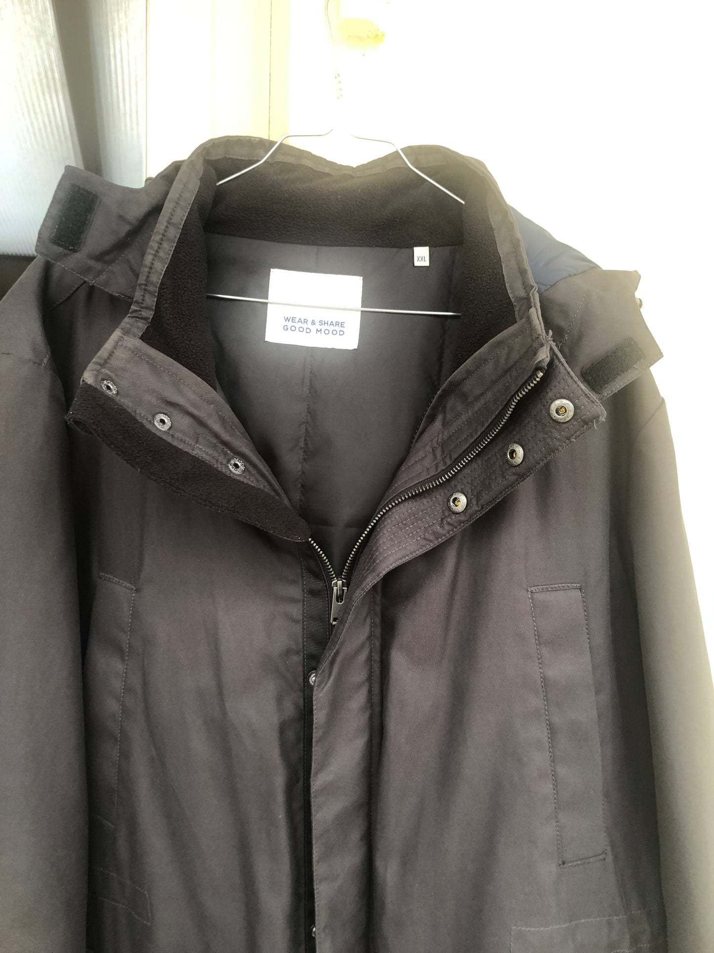 Veste parka et sa doudoune légère intérieure