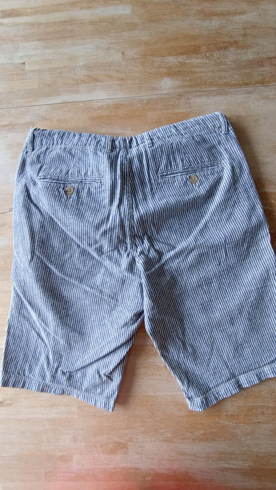 Bermuda chino coton lin