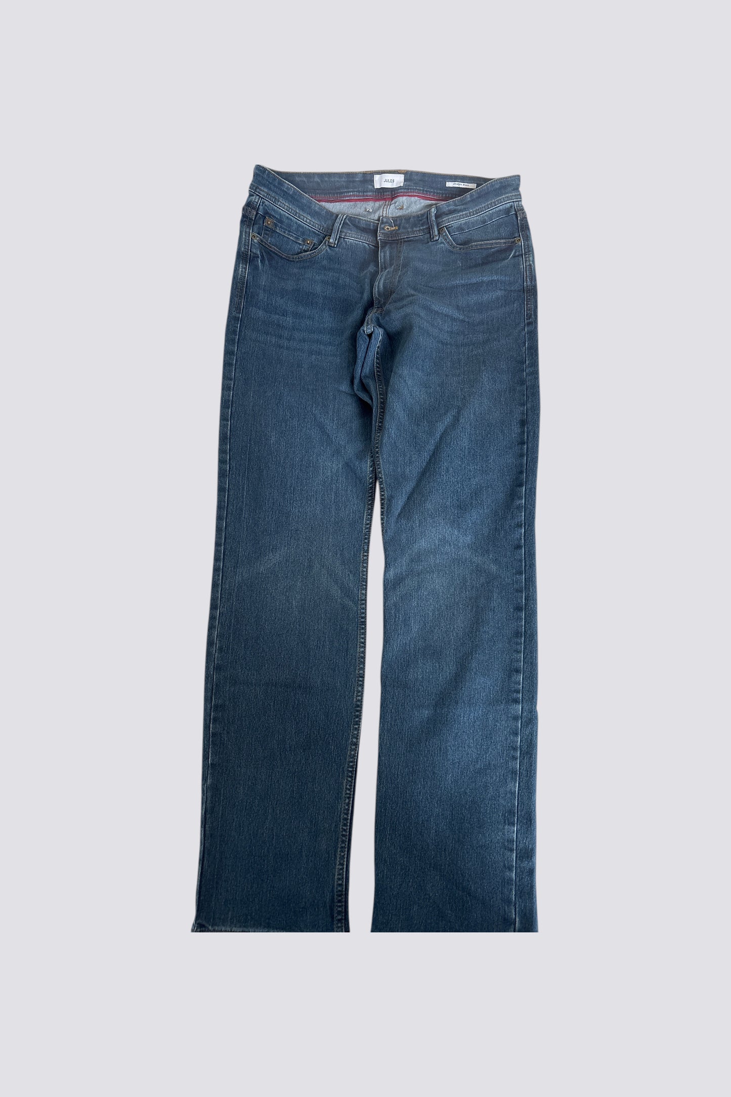 Jean straight 4 longueurs coton polyester recyclés