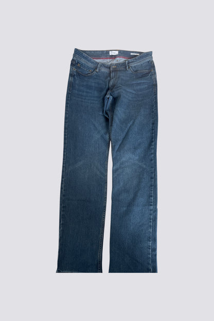 Jean straight 4 longueurs coton polyester recyclés