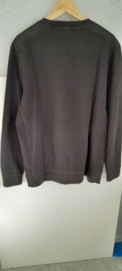 Sweat uni empiècement épaule