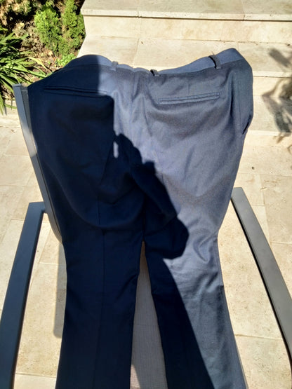 Pantalon de costume uni slim