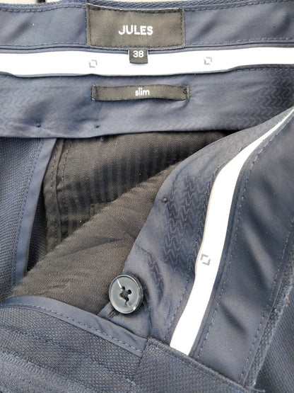Pantalon de costume uni slim