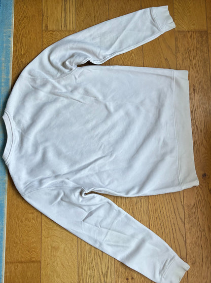Sweat col rond uni - Beige