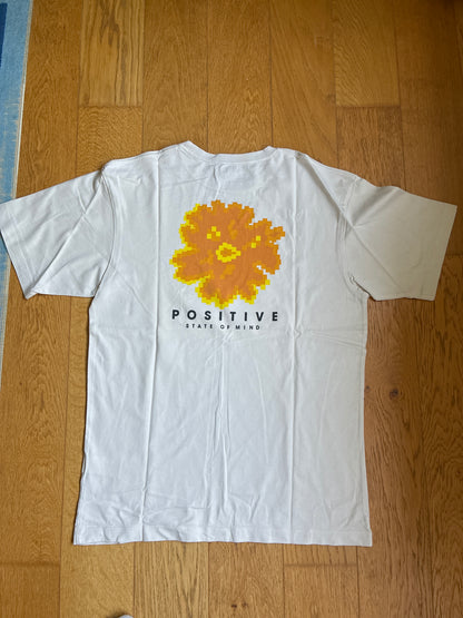 Tee shirt imprimé positive devant et dos