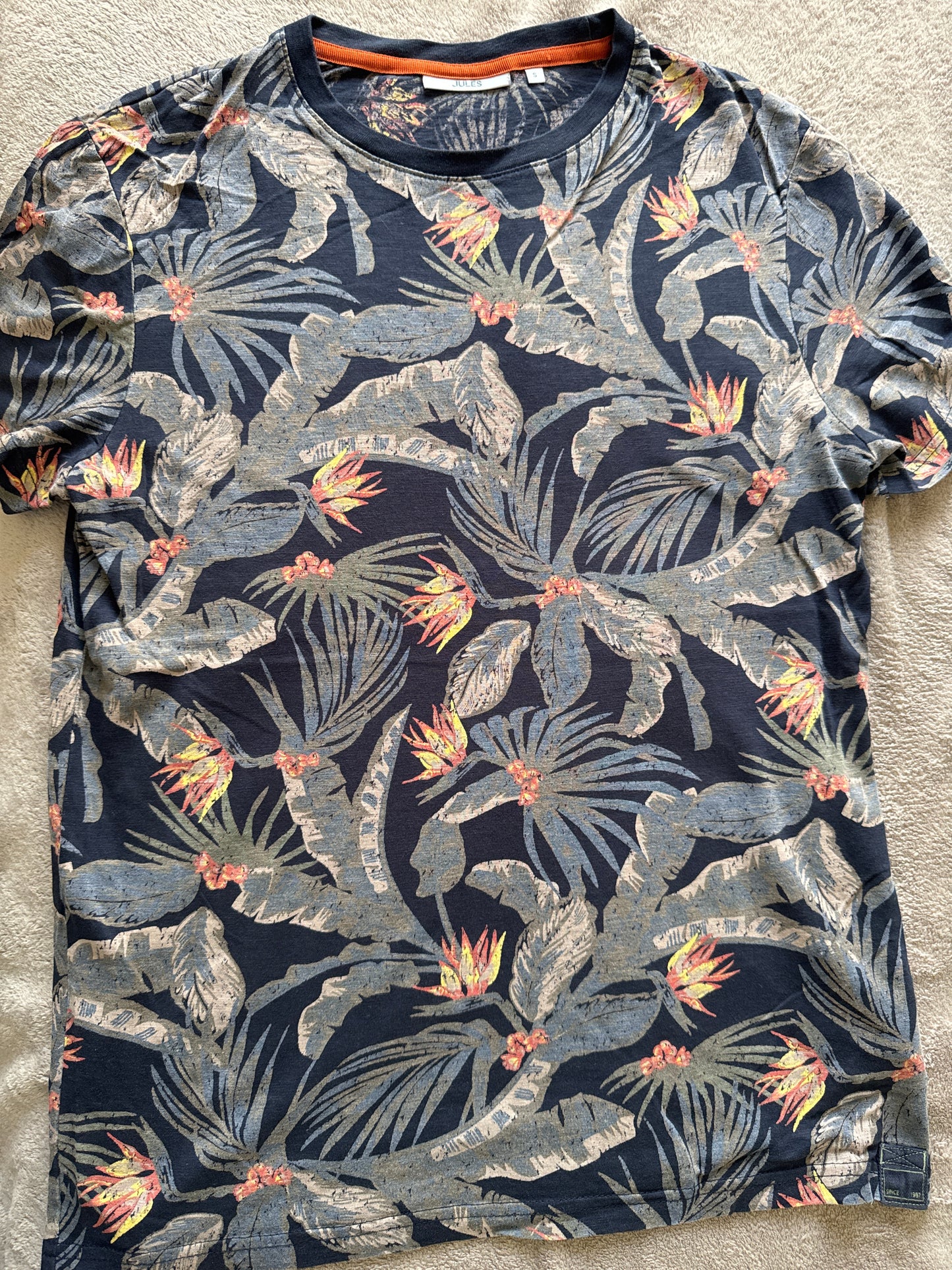Tee-shirt imprimé tropical