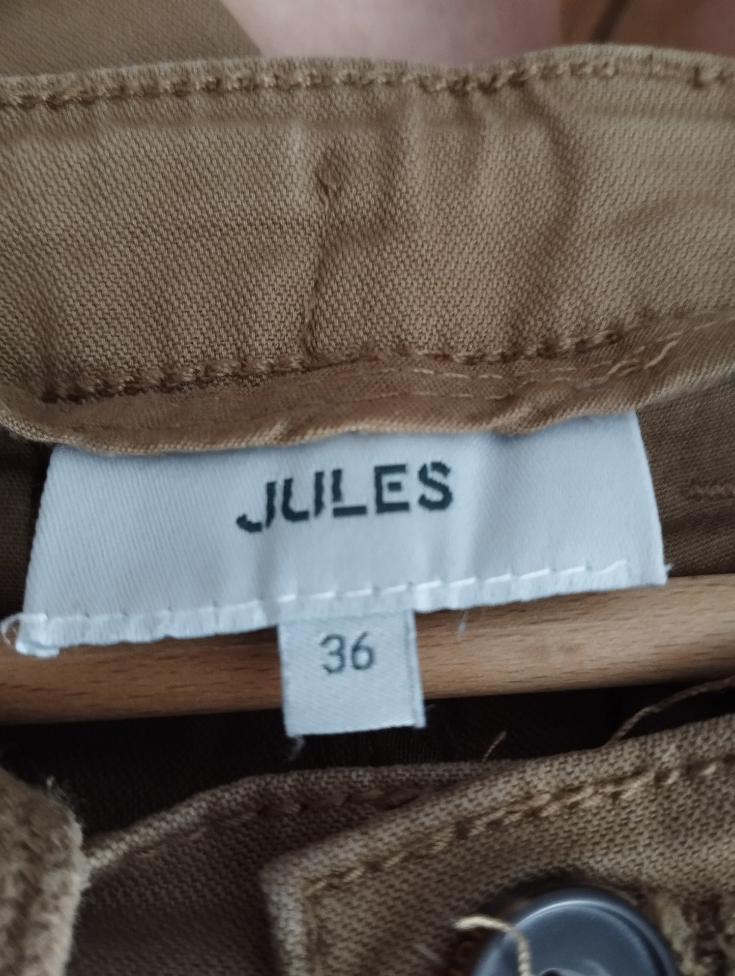 Chino forme cargo bas et taille élastiqués