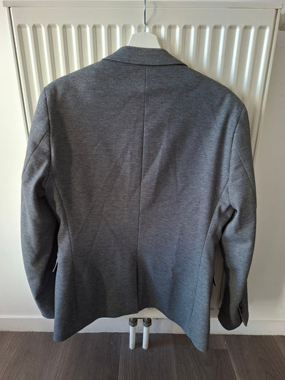 Veste blazer slim maille piquée