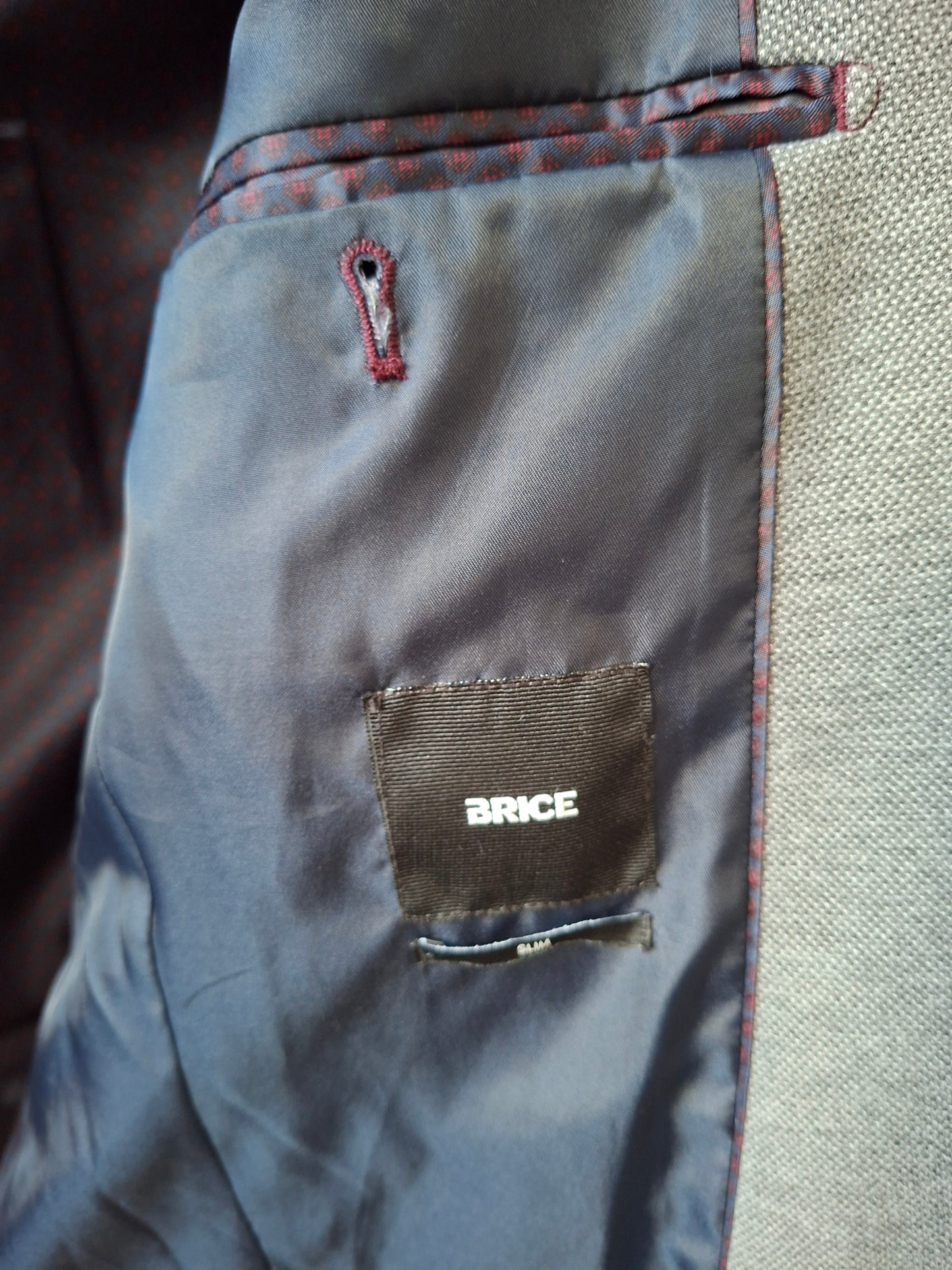 Veste blazer slim maille piquée