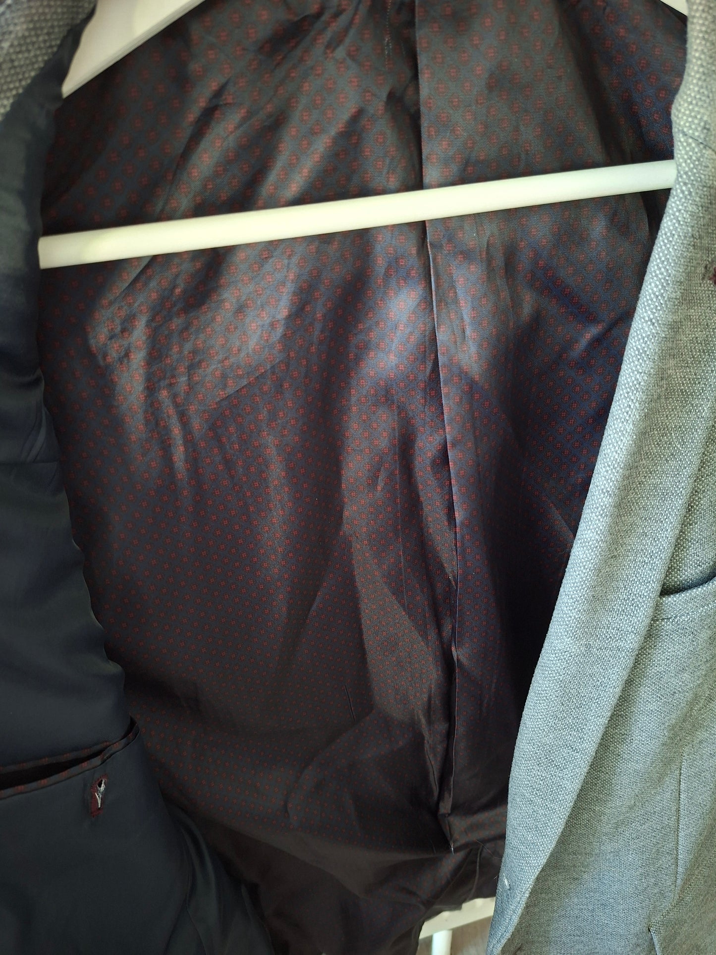 Veste blazer slim maille piquée