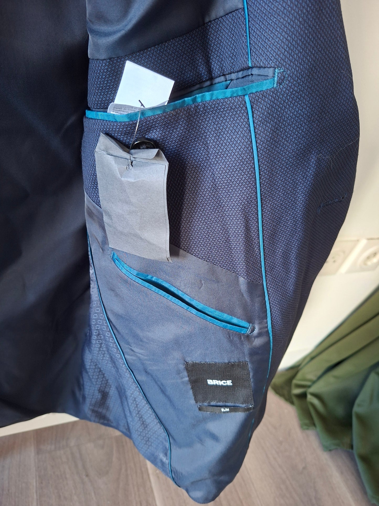 Veste de costume, coupe slim