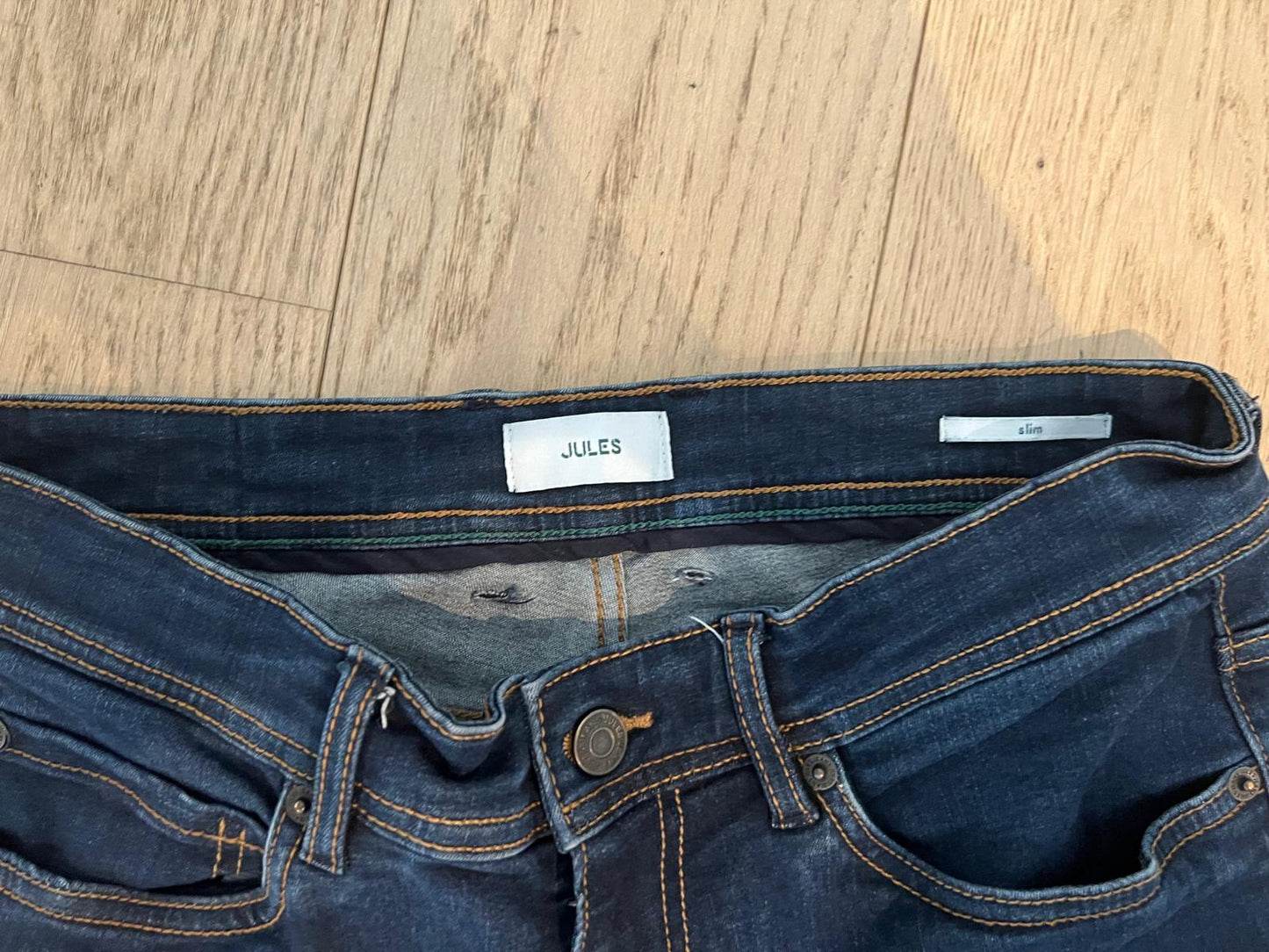 Jean slim urbanflex en polyester recyclé