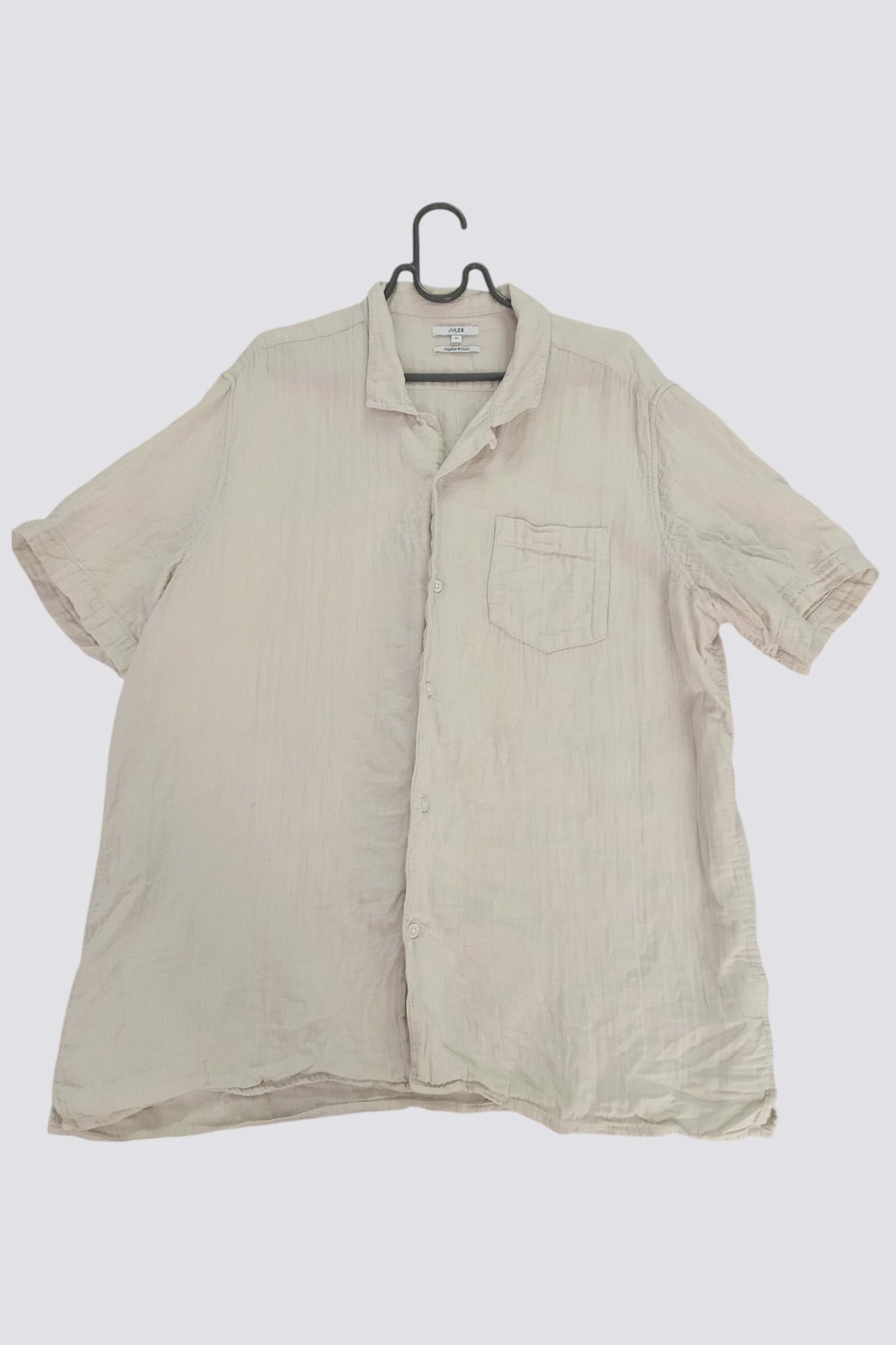 Chemisette jaune pâle xl regular